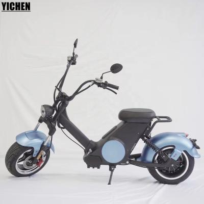 China YICHEN Velo Electrique 2021 New EEC COC Chopper Bicycle M6 Electric Scooter 2000w 2000 Watt E Bike Unisex European Warehouse for sale