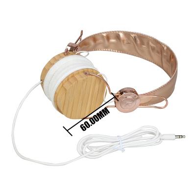 China 2020 Hot New Professional Wooden Microphone Earphone Design Noise Canceling Wooden Computer Earphone for sale