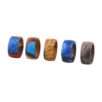 China Natual Color CLASSIC Eco-Friendly Wooden Keepsake Gift Wooden Ring for sale