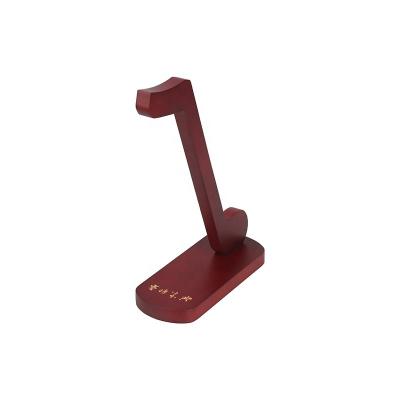 China Environmental friendly display racks wooden earphone display stand earphone table stand for sale