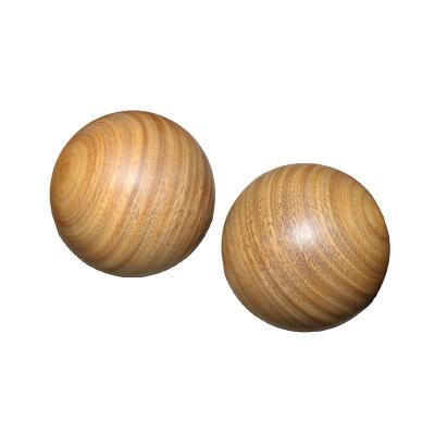 China China BPA Free Non-Toxic Custom Loose Beads 50mm Teething Wooden Beads for sale