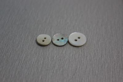 China White Universal Dress shirts Shell Custom Clothing Buttons 2 hole for men / women for sale