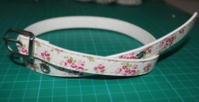 China Printing PU apparel dressy belts for women Rural style , nickle and lead free for sale