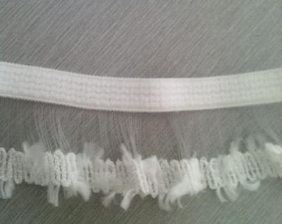 China White Woven Elastic Webbing for sale