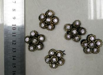 China Metal Pearl Small Flowers Trims Bead Collar for Clothes Decoration for sale