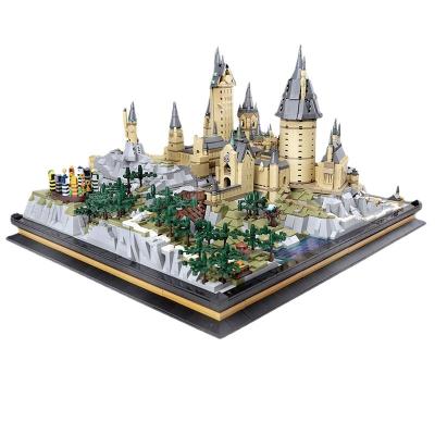 China Harry Potter Hogwarts Castle Magic School Compatible Building Blocks Kid's Christmas Building Toy 22004 Movie Of Witchcraft And Wizardry Model for sale