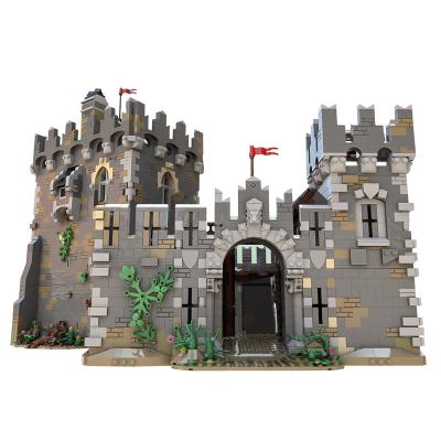 China Royal Building Toy MOC-68151 Architecture Idea Assemble Toys For Children Gifts Medieval Fortress Lions Castle Building Blocks Set The Retro for sale