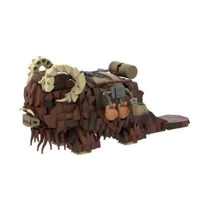 China Building Toy MOC-97302 Animal Beast 97302 Bantha Fight Medium Size Building Block Tusken Thief Transport Bricks Model DIY Toys Gifts for sale