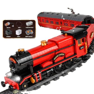 China KING 12010 DIY TOY MOLD Car Toys Motorized Magic Train Model Building Blocks Assembly Bricks Toys Kids Christmas Gifts for sale