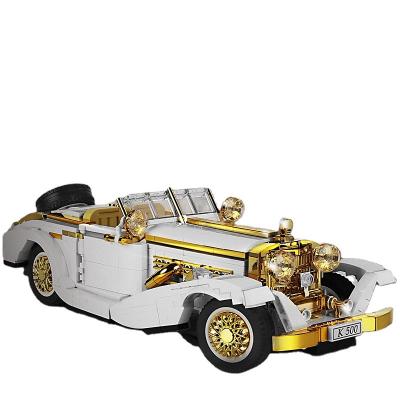 China KING 10003 Model MOC K500 Vintage Car Building Blocks Assembly Bricks Children DIY Toys Christmas Gifts DIY TOY MOLD CAR for sale