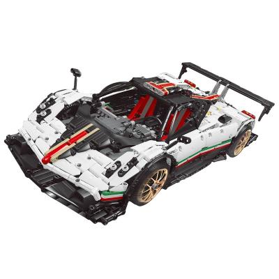 China KING 13060 Remote Control Super Car Building Toy MOLD Pagani Zonda R Building Blocks Bricks Technic Toys For Kids Birthday Gift for sale