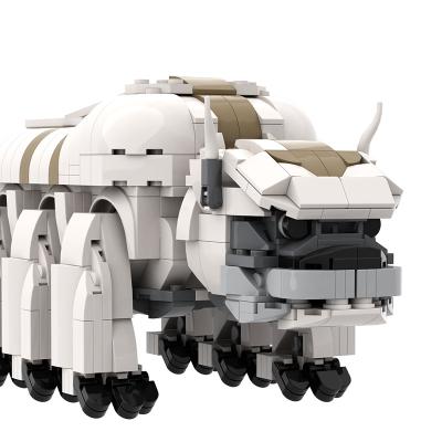 China Monster Appa Momo Aang Action Figure Building Toy Moc Anime The Lastion Airbendered Building Blocks Kids Coming Together Toy Gifts from Brickheadz for sale