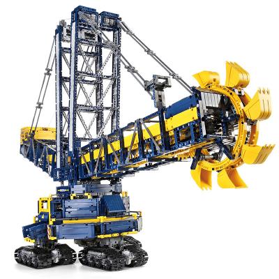 China DIY RC APP TOY Moukd King 17006 Motorized Excavator Wheel Excavator Building Blocks Bricks Kids Boys Gifts Technic Toys MOC 42055 for sale