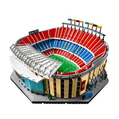 China 10284 Compatible Toy New Ideas Camp Nou Stadium FC Barcelona Football Stadium Street View Building Model Blocks Bricks Kids Toys Gift for sale