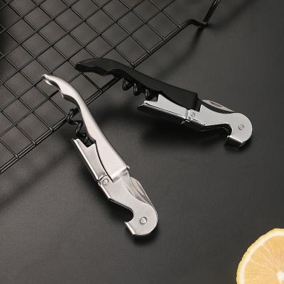 China Customzize Cute Viable Metail Bottle Opener And Wine Corkscrew For Kitchen Or Bar Stainless Steel Tools for sale