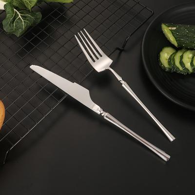 China Trustworthy Manufacturer Top Standard Wholesale Disposable Steak Knife and Fork Set for sale