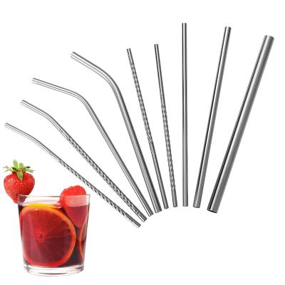 China Drinks Soda Scented Teas Logo Pattern Straight Straws High Quality Custom Bent Tea Fruit Straws With All Kinds Of Straws Color Stainless Steel Pipette for sale