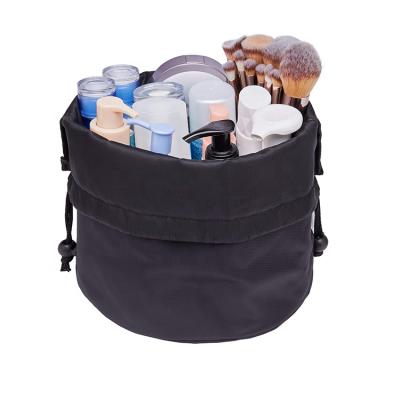 China Wholesale Fashion Travel Cosmetics Organizer Bag Drawstring Portable Makeup Box Packaging Cosmetic Bag for sale