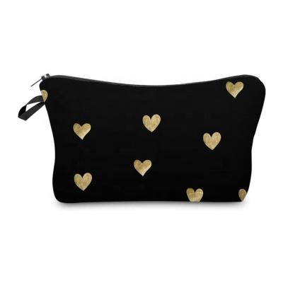 China Custom Fashion Women Lady Mini Makeup Travel Cosmetic Bags And Cases With Logo for sale