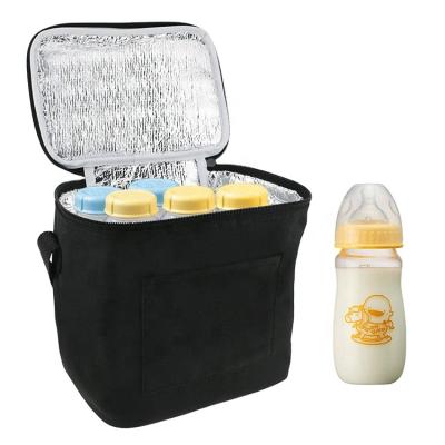 China Waterproof Cooler Packaging 6 Bottles Kids Insulated Lunch Cooler Bag For Milk for sale