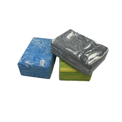 China EVA High Density Recycled Recycled Cork Large Yoga Block Set Cork Yoga Block Bricks for sale