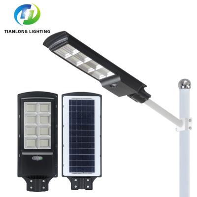 China ROAD IP65 Waterproof Outdoor ABS SMD 100W 200W Integrated All In One Solar LED Street Light for sale