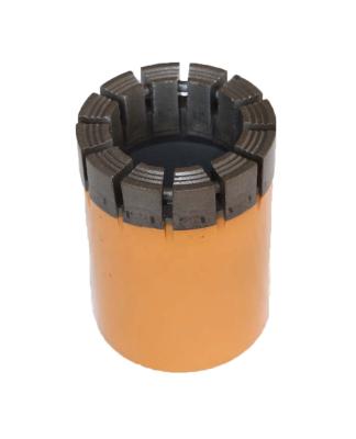 China Hot sale AQ,BQ,NQ,HQ,PQ Impregnated Geological diamond core drill bit for hard rock for sale