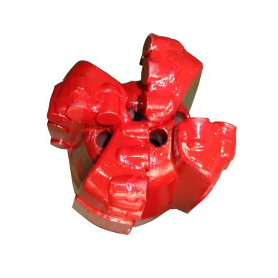 中国 3 Wings Matrix And Steel Body PCD Concave Drill Bit/ PDC Drag Bit/ PDC Non Coring Bit 販売のため