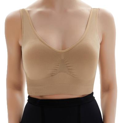 China High-impact Women Breathable Gym Wear Workout Tank Top Vest Yoga Sports Bra for sale