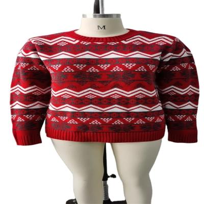 China New Product Eco - Friendly Knitted Cultures Christmas Sweater Custom Knitting Pattern Christmas Sweater for sale