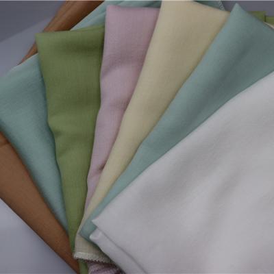 China Different Types Solid Color 80% Tencel 20% Polyester Fabric Base Fabric Sensitive Textile Anti Pill Fabric for sale