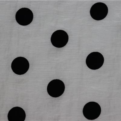 China Anti Pill Custom Design Big Polka Dot Pattern Printed Fabric Well Made Tencel Textile Fabrics For Garment for sale