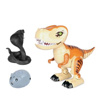 China Music Light New Design Dinosaur Toy Child Mouse Remote Infrared Infrared Walking Animal Toy for sale