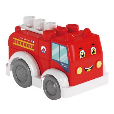 China The Toy Factory Hot Sale Block Toys Car Educational Plastic Assembling Building Block Of Car Toys for sale