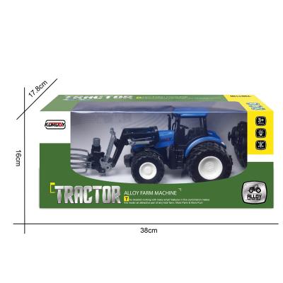 China Other Factory Supply Alloy Farmer Car Toy High Performance R/C Tractor Kids Toys for sale