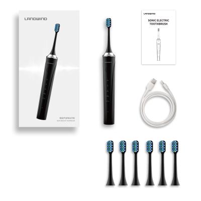 China Black Electric Toothbrush Household Electric Toothbrush Manufacturer Waterproof Electric Toothbrush Soft Bristle Toothbrush for sale