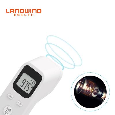 China Ce Medical Grade Plastic Non-contact Non-contact Forehead LCD Thermometer Tool Infrared for Adult and Baby for sale