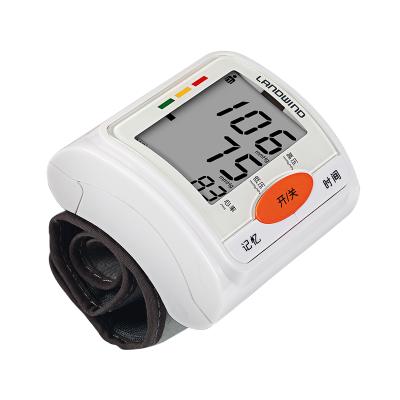 China Plastic Digital Blood Pressure Monitor With Automatic Wrist Cuff That Shows Blood Pressure for sale