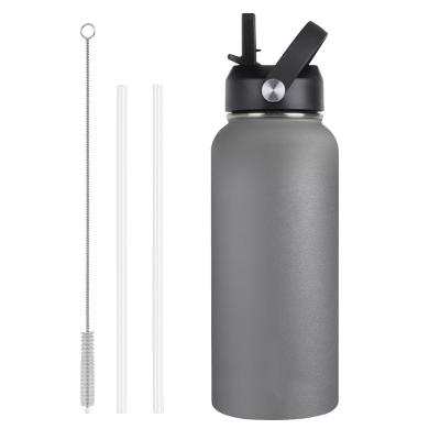 China Best Viable Selling 40 Ounce Wide Mouth Vacuum Flask Insulated Stainless Steel Coffee Bottle With Powder Coating for sale