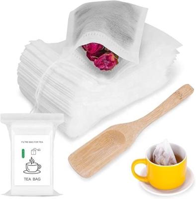 China Food Tea Filter Bag Disposable Empty Tea Bag Used For Tea Coffee Loose Spice 2.75 x 3.54