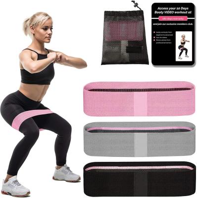 China Trainning For Legs And Glutes Booty Bands With Resistance Band 3 Levels Resistance Workout Bands for sale