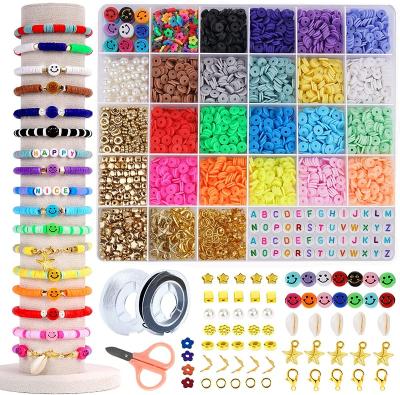 China Crystal Glue Arts Set Supplies DIY Painting Charms Opens Set Gifts for Girls Teens Kids Age 4-12 Beads Bracelet Making Clay Bead Letter Bead Kit DIY for sale