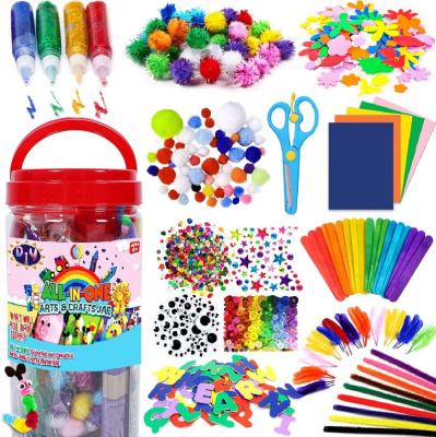 China Educational DIY Toy Set 2022 New ProuductsDIY Art Craft Kit For Kids Increase Children's Ability Children's Handwork Practical Toys for sale