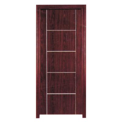 China Environmental Protection Modern Indoor Door Fireproof Solid Wood Door for sale