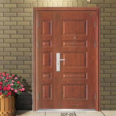 China Factory Wholesale Price Front Modern Outdoor Security Entrance Kitchen Steel Door for sale