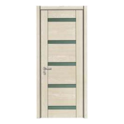 China Yekalon Modern Design Melamine Door Interior Entrance Laminated Door Wooden Door for sale