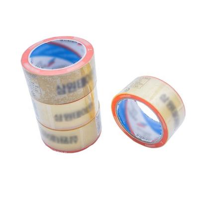 China Factory direct sale waterproof transparent tape waterproof 45 micron bopp tape raw material bopp tape for sale