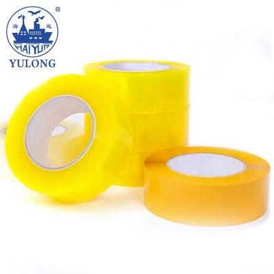 China Waterproof Silent Plain Adhesive Ordinary Adhesive Mailing Bopp Tape Common Stationery Common Packing Tape for sale