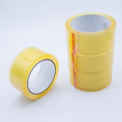 China Waterproof Bopp Cardboard Tape Elephant Rolls 3mm Wide Strong Single Side Adhesive Sealing Packing Tape for sale