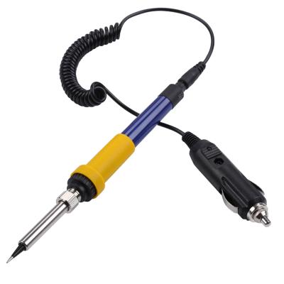 China Preheat time needs 3 - 5 timers. DC 12v Soldering Iron Low Voltage Electric Soldering Iron for sale